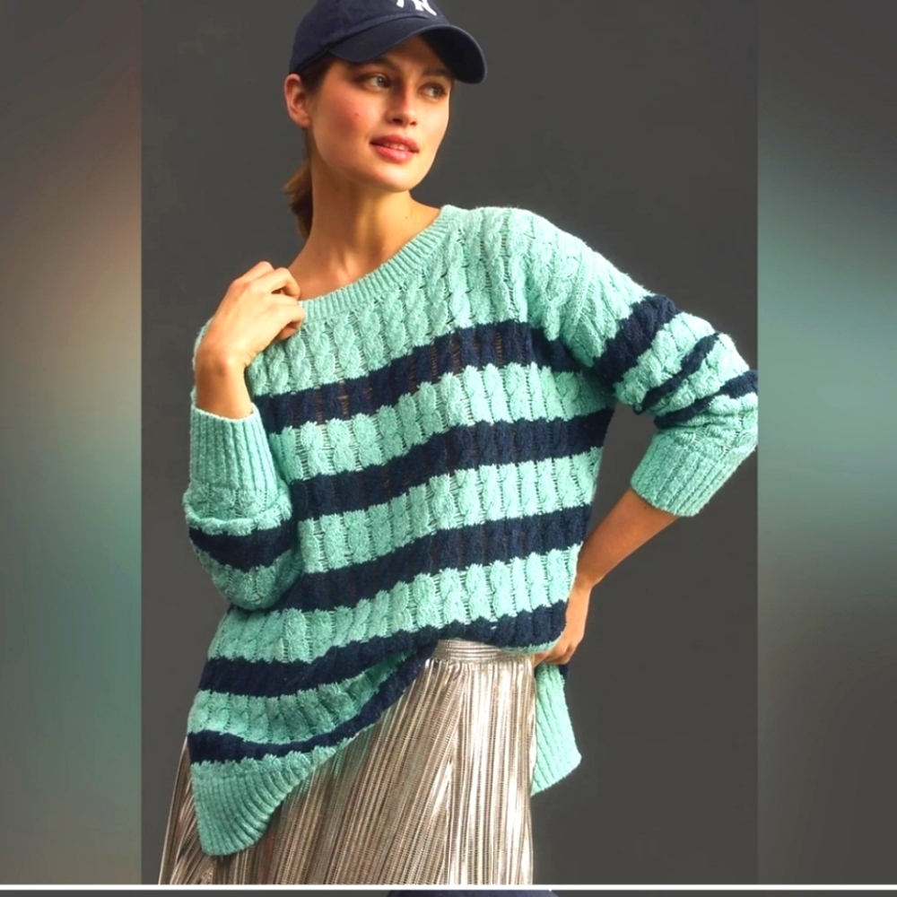 ANTHROPOLOGIE PILCRO LONGLINE SWEATER